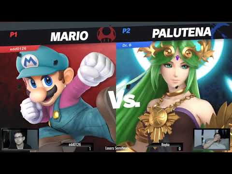 Infinity Showdown 12 - Losers Semifinals - edd0126(Mario) vs Boyka(Palutena)