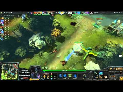 4FC vs Team Empire   StarLadder VII DOTA2   TobiWan & Clairvoyance