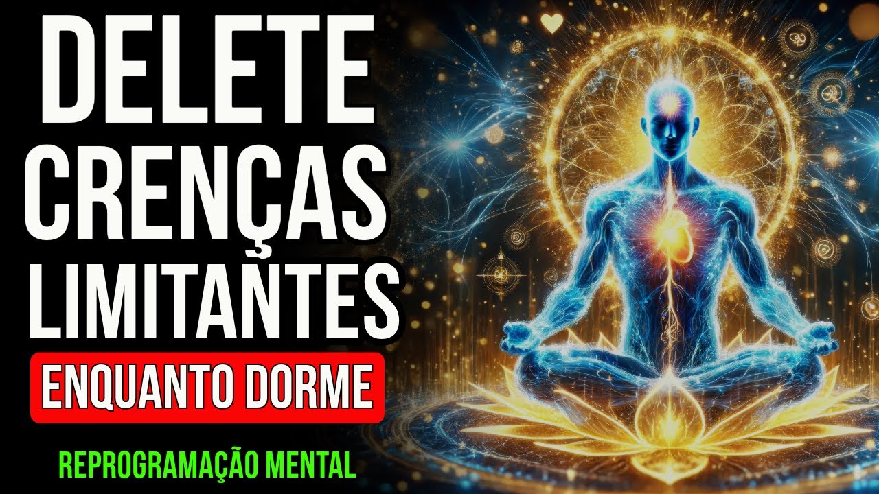 REPROGRAMAÇÃO MENTAL PARA ACABAR COM TODAS AS CRENÇAS LIMITANTES | Ouça Dormindo