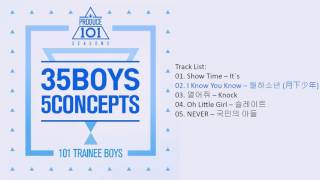 [Mini Album] PRODUCE 101 S2 – 35 Boys 5 Concepts
