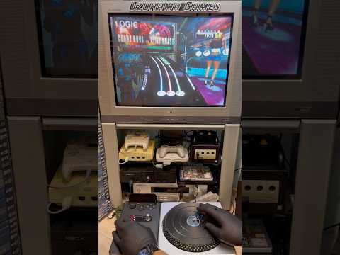 DJ Hero on PlayStation 2 🪩🎧🎶 #djhero #dj #music #ps2 #playstation #shorts