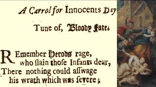Henry Purcell:   A Carrol for Innocents Day