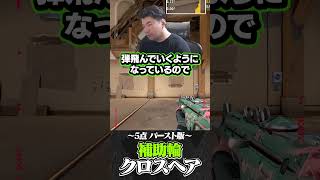 5点バースト用補助輪クロスヘアの解説【VALORANT】