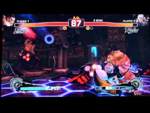 ssjbrydon (E. Honda) vs ranmasama (Rufus) Beatdown 3 Winners finals 5-22-10