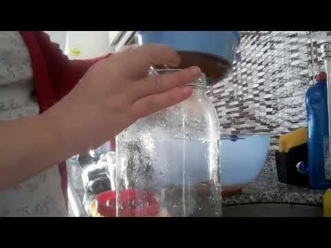 ŞİŞLİ ANADOLU LİSESİ evde sirke yapıyor