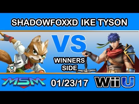 MSM 82 - GO! | ShadowFoxXD (Fox) Vs. Ike Tyson (Ike) Winners Side - Smash Wii U