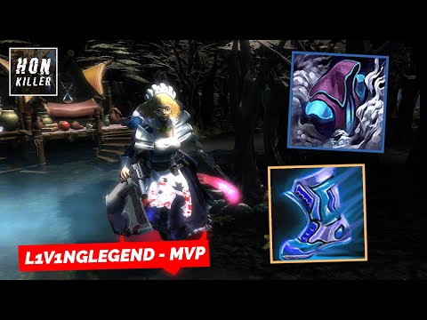 HoN Gunblade GHOST MARCHERS with ASSASSIN'S SHROUD - MVP