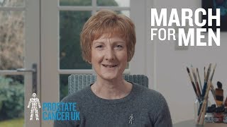 Raising awareness about prostate cancer in memory of my husband | March for Men 2018