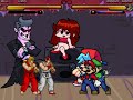 Mugen Random Battles Ryu Ken Vs Mario Bros