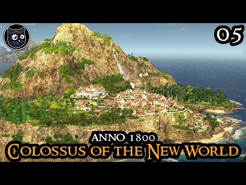 CLIFF ISLANDS - Anno 1800 Colossus Of The New World MEGA MOD || City Builder Part 05