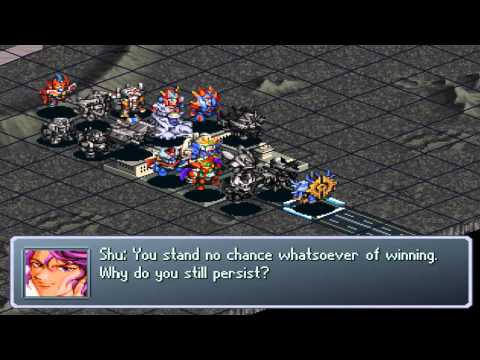 Super Robot Wars Alpha Gaiden - Posession Cybuster event