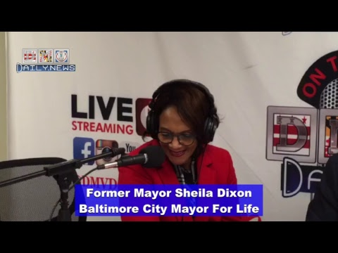 The State of Baltimore City with former Mayor Sheila Dixon