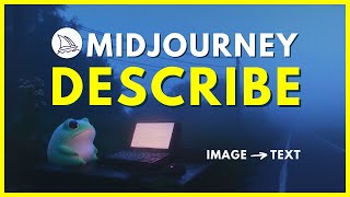 Midjourney's DESCRIBE Feature | Turn Images Into Prompts | Website & Discord Guide