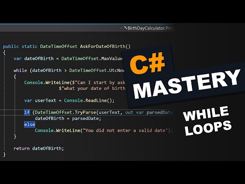 While Loops C Mastery Course