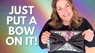 This Bow Clutch Bag Is SO Cute… and Surprisingly Easy to Sew!