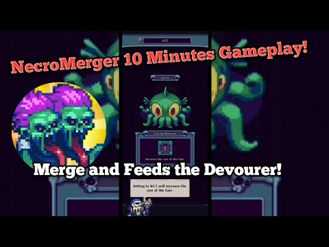 NecroMerger - Idle Merge Game Gameplay! NecroMancer (Dukun Gaming) - YouTube