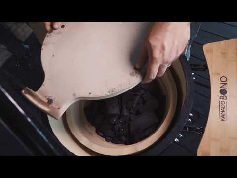 Kepsninė KAMADO BONO MEDIA 52cm raudona su 6 priedais video