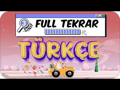 3. Sınıf Türkçe 1. Dönem Full Tekrar ♻ #2023