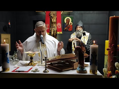 Charbel TV-Transmisja Mszy Świętej o godz. 20.00-III Niedziela Wielkanocna,Florencja 18.04.2021