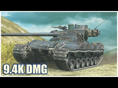 Bat.-Châtillon 25 t • 9.4K DMG 6 KILLS • WoT Blitz