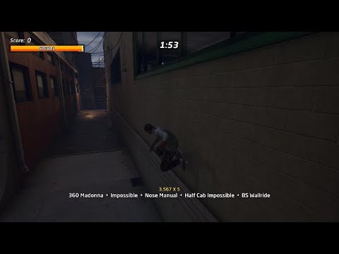 THPS school Wallride 5 Bells