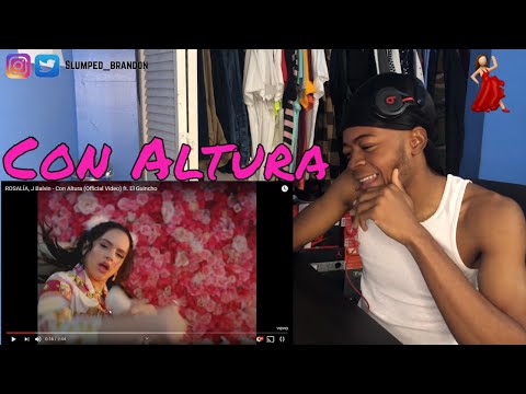 ROSALÍA, J Balvin - Con Altura (Official Video) ft. El Guincho | REACTION