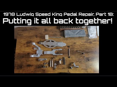 1978 Ludwig Speed King, Part 1B: Putting it all back together!