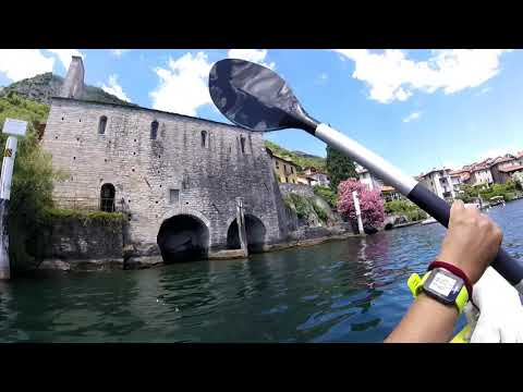RICH WATCHING in canoa da Tremezzo a Sala Comacina - GoPro HD