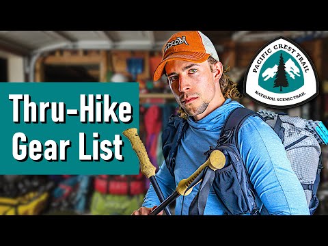 Full PCT Backpacking Gear List | Pacific Crest Trail 2022