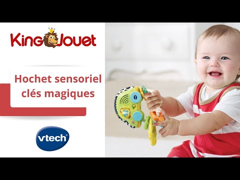 Hochet sensoriel clés magiques VTech : King Jouet, Hochets, anneaux de  dentition VTech - Jeux d'éveil