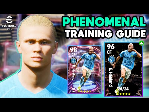 eFootball 2023 | PHENOMENAL HAALAND TRAINING GUIDE - 3 VERSIONS COMPARED - BEST TIPS