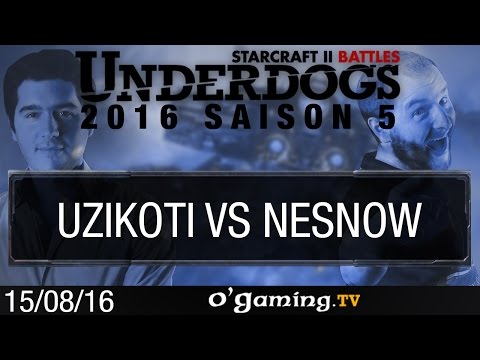 Uzikoti vs Nesnow - Underdogs 2016 S5 - Groupe B