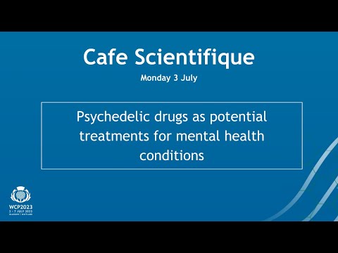 Professor David Nutt - Psychedelic drugs as potential treatments for mental health conditions