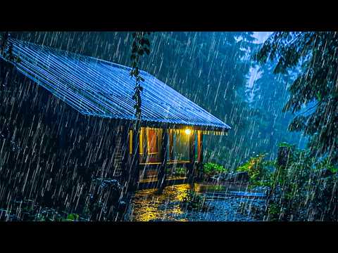 Rain Sounds for Sleep – Calm Night Rain and Thunder for Focus and Relaxation