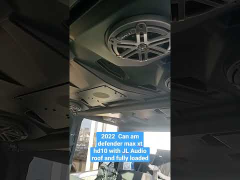 2022 Can Am Defender Max XT HD10 with JL Audio roof/fully loaded