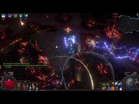 Sirus, Awakener of Worlds AL8 deathless on Crackling Lance