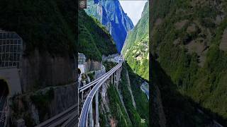 “Yaxi Expressway: Ladder to the Sky –China’s Breathtaking Mountain Road#viralvideo #shorts #trending