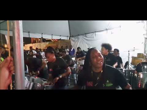 03- First Citizens Supernovas Steel Orchestra. Pan and Powder Parade 2022