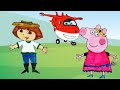 Peppa Pig Vários Desenhos Em Portugues Dora Aventureira Super Wings Completo Portugues