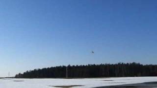 preview picture of video 'e-flite Piper Flug 11 - Saisonstart 2009'