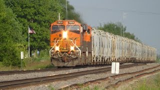 BNSF Cement Train at Agency, Iowa