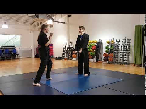 Straight punch Defence No 2