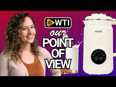 34 oz Nut Milk Maker Machine - WTI product video review