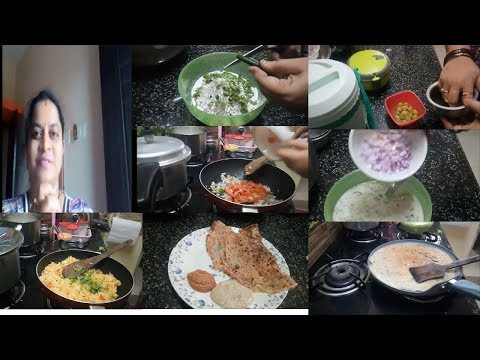 INDIAN MOM DAILY MORNING ROUTINE||MORNING ROUTINE IN TELUGU||LUNCH BOX AND BREAKFAST RECIPES Video