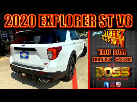 2020 Ford Explorer ST Twin Turbo Kinney's Street Demon Performance Exhaust