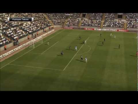 Malaga CF  [AL] 2012-2013 Lig Maç 5 Rayo Vallecano Gol Julio Baptista