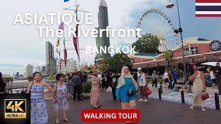 Let's Walk | Asiatique The Riverfront | Bangkok Thailand 🇹🇭 Walking Tour