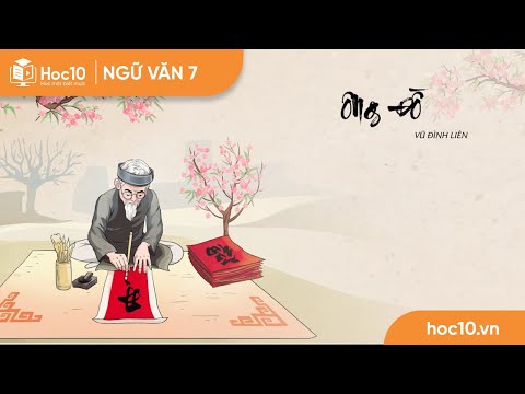 Ông đồ - Ngữ văn 7 | Hoc10