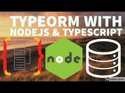 Node JS with Typescript TypeORM Mysql Introduction 01
