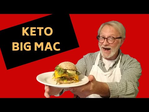 KETO BIG MAC: LCHF MCDONALD'S COPYCAT LOW CARB FAST FOOD
